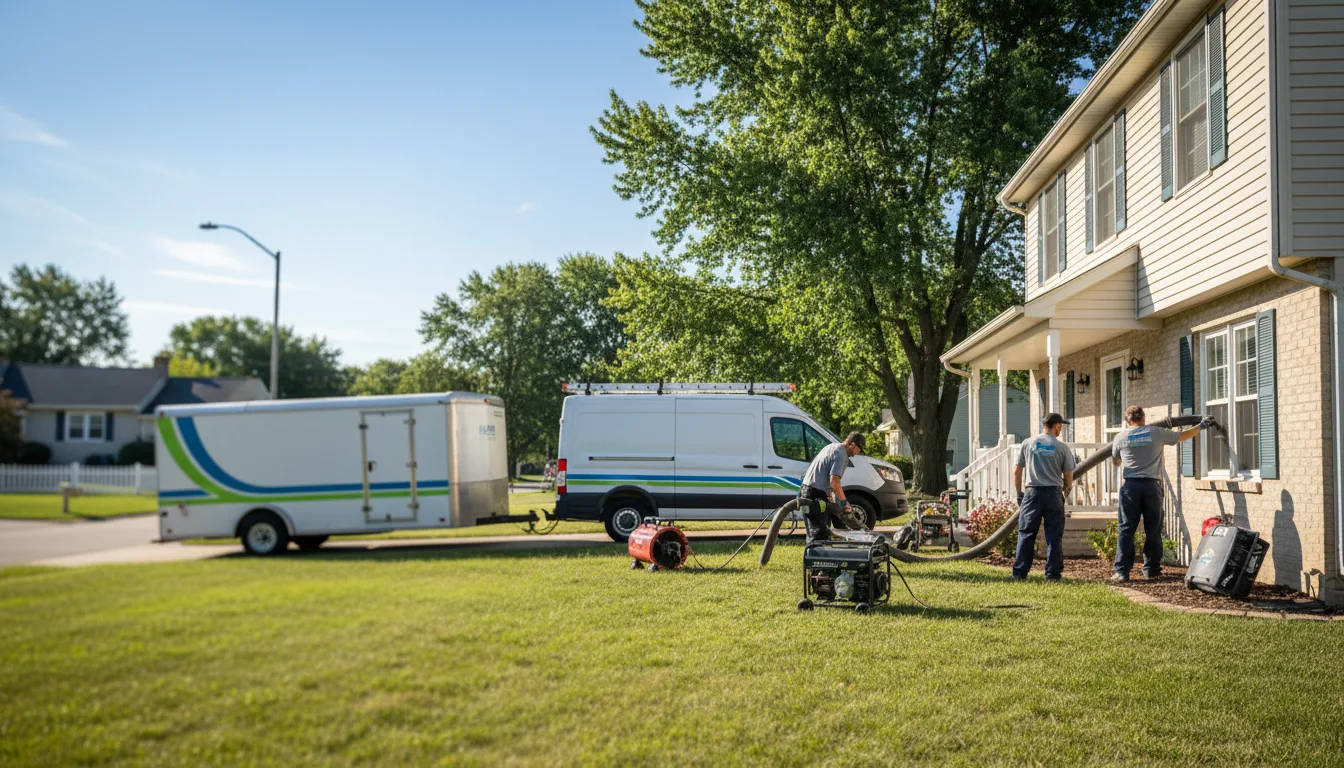Flooded Basement Restoration And Cleanup With Repair in Townsend, MT near me